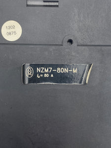 Moeller NZM7-80N-M Circuit Breaker, 80 Amp, 3-Pole (Used)