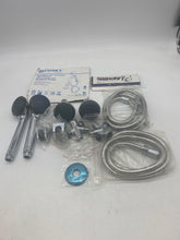 Load image into Gallery viewer, Foset Rugo Chrome Showerhead, Handheld Shower Assy.  *Lot of (2) Assy.*  (No Box)