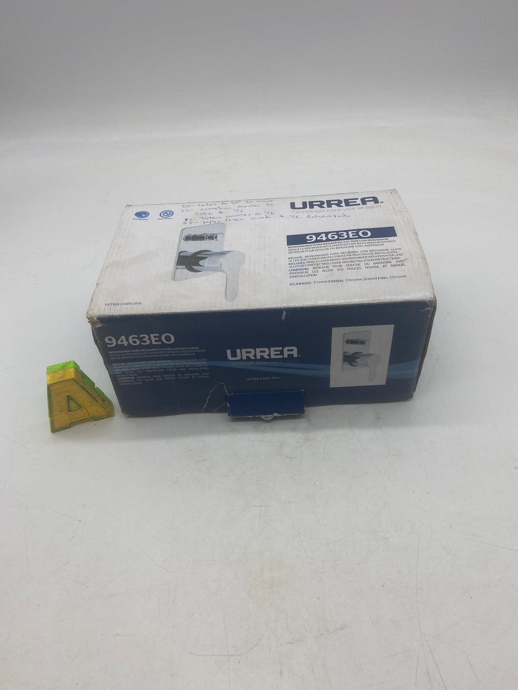 Urrea 9463EO Built-in Mixer for Shower/Neo Tub, Chrome (Open Box)