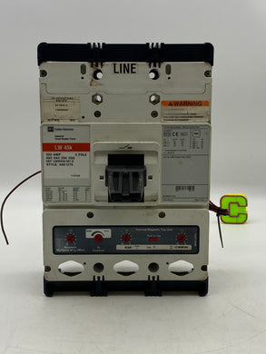 Eaton Cutler Hammer LW3630V LW 45k Circuit Breaker, 630 Amp (Used)