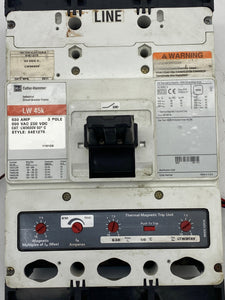 Eaton Cutler Hammer LW3630V LW 45k Circuit Breaker, 630 Amp (Used)