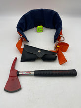 Load image into Gallery viewer, Lalizas Fireman Axe w/ Fireman Work Belt, Short Anti-Slip Handle (No Box)
