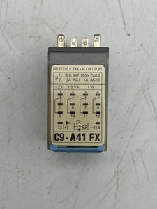 Releco QR-C C9-A41-FX Ice Cube Relay, 24 VDC, *Lot of (8)* (Used)