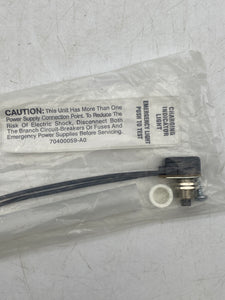 Carling 70400059-A0 Emergency Charging Indicator Push Test Switch *Lot of (4)* (New)
