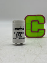 Load image into Gallery viewer, Leviton FS-4 I24 Fluorescent Lamp Starter *Lot of (40)* (Used)