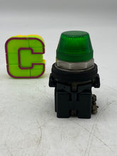 Load image into Gallery viewer, Cutler-Hammer HT8 28-6731-6 Resistor Lamp, 120V, Green (Used)