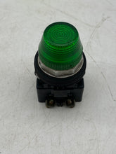 Load image into Gallery viewer, Cutler-Hammer HT8 28-6731-6 Resistor Lamp, 120V, Green (Used)