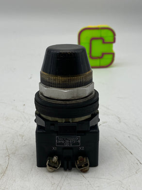 Cutler-Hammer HT8 28-6731-6 Resistor Lamp, 120V, Black (Used)