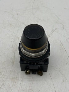 Cutler-Hammer HT8 28-6731-6 Resistor Lamp, 120V, Black (Used)