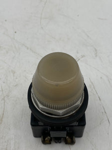 Cutler-Hammer HT8 28-6731-6 Resistor Lamp, 120V, White, *Lot of (3)* (Used)