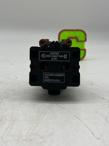 Cutler-Hammer HT8 28-6731-6 Resistor Lamp, 120V, Orange *Lot of (2)* (Used)