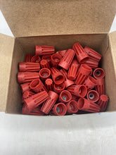 Load image into Gallery viewer, Ideal 30-076 76B Wire-Nut, Red *Lot of (4) Boxes of (100) Nuts*, (Open Box)
