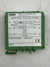 Load image into Gallery viewer, Phoenix Contact MCR-C-U/I-10B/4-DCI Isolated Signal Converter (Used)