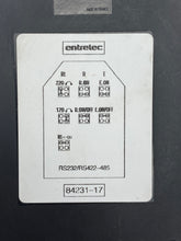 Load image into Gallery viewer, Entrelec 84231-17 RS232/RS422-485 Communication Module (Used)