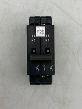 Load image into Gallery viewer, ETA 2210-T220-K0M1-H221 6A Circuit Breaker, 2P, DIN Mount *Lot of (5)* (Used)