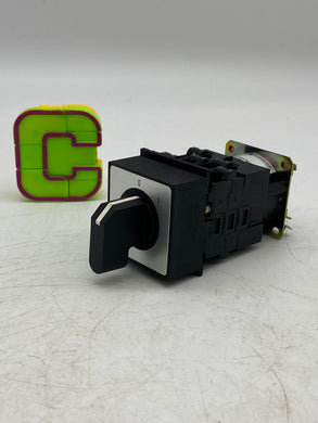 Telemecanique K1-E505A Rotary Switch, 0/1 *Lot of (3)* (Used)
