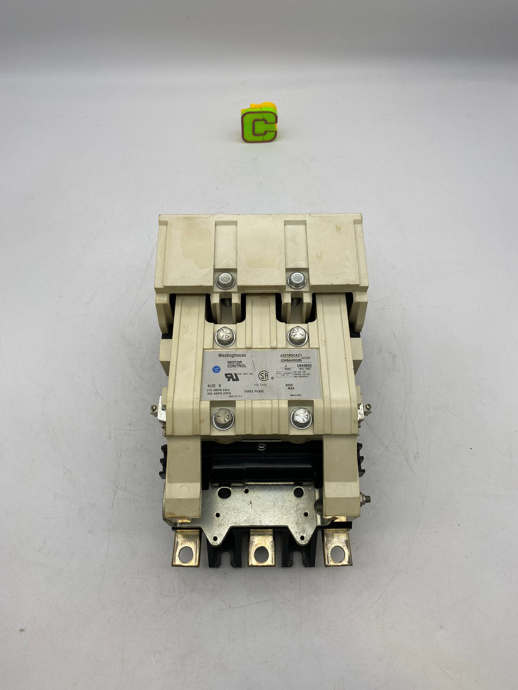 Westinghouse A201K5CAZ1 Motor Control, Size 5 (Used)