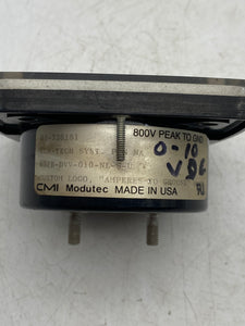 CMI Modutec 01-330181 Amperes To Ground Gauge, 0-10 (Used)