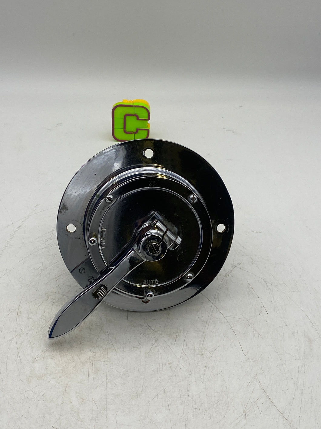 Pauluhn 376 Chrome At-Will/Auto Rotary Switch, Surface Mounted (Used)