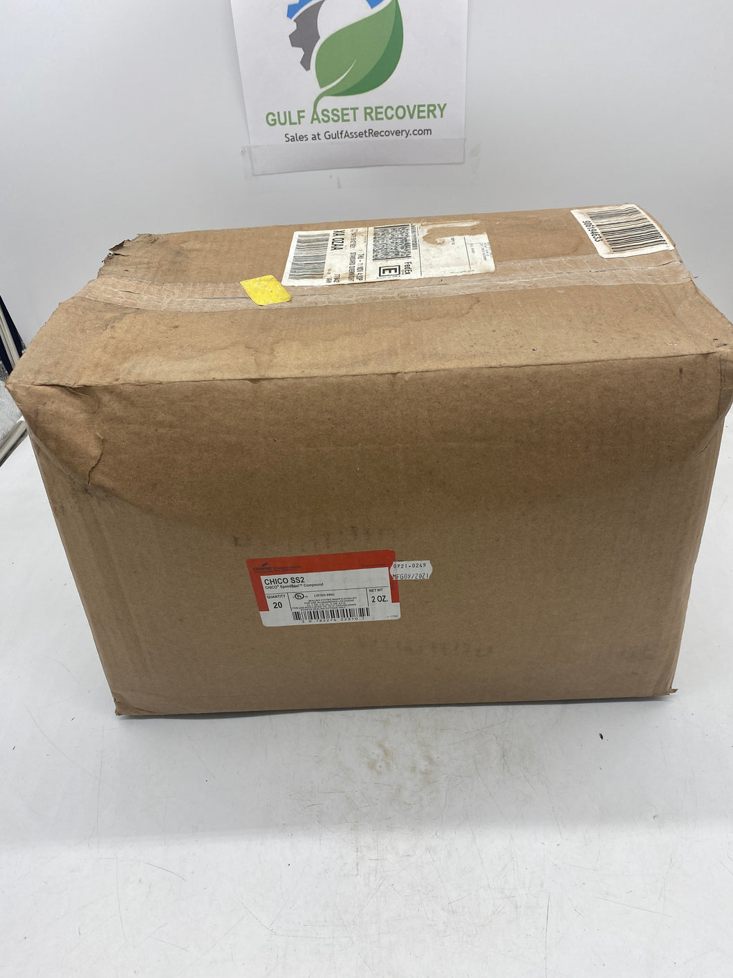 Cooper Crouse-Hinds Chico-SS2 Speed Seal Compound *Box of (20)* (Open Box)
