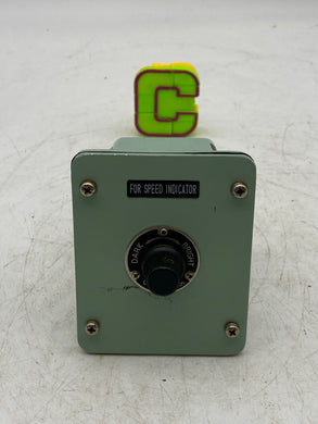 Yokogawa Denshikiki Co. LD001A-F Electromagnetic Log Dimmer (Used)