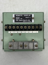 Load image into Gallery viewer, JRC NWW-5 Remote Display Unit (Used)