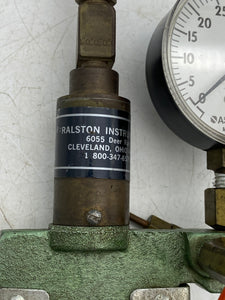Ralston Instruments Hand Pump, 0-60 PSI (Used)