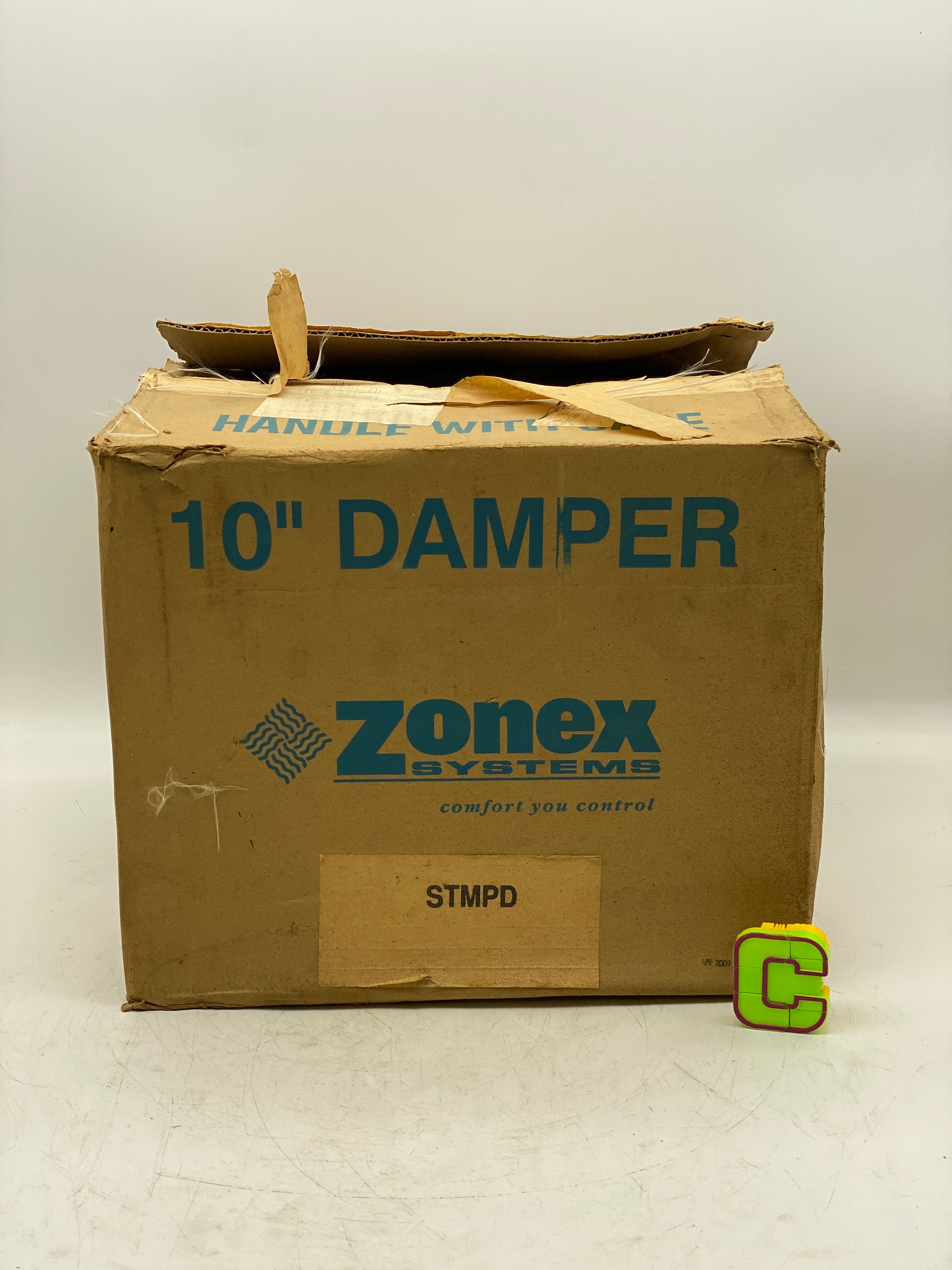 Zonex Systems STMPD10 Round Medium Pressure Damper, 24 VAC (Open Box