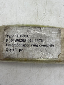 Man 90205-024-1370 Scraper Ring, L35MC (New)