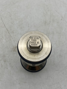 Emerson-Roxar 12500 Hydraulic Solid Plug Assembly, 316L (Open Box)