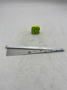 Proto J000TL Long Feeler Gauge, 25 Blade Set, 12" x 1/2" (Used)
