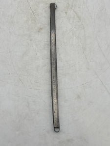 Proto J000TL Long Feeler Gauge, 25 Blade Set, 12" x 1/2" (Used)