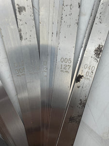 Proto J000TL Long Feeler Gauge, 25 Blade Set, 12" x 1/2" (Used)