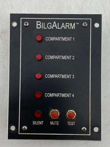 BilgAlarm BA4R-4W12V 4-Sensor Standard Bilge Alarm System, 12V (Used)