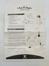 Load image into Gallery viewer, Technical Concepts TC 490071 AC Adapter Box, 6-Port (Open Box)