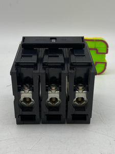 Cutler-Hammer BAB3015H Circuit Breaker, 3-Pole, 15 Amp *Lot of (3)* (Used)