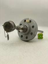 Load image into Gallery viewer, Pushna PII-1016-15 PSE Thermocouple w/ 10&quot; Tapered Shank, 8&quot; Backing Flange (New)