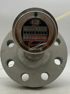 Pushna PII-1016-15 PSE Thermocouple w/ 10" Tapered Shank, 8" Backing Flange (New)