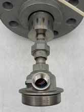 Load image into Gallery viewer, Pushna PII-1016-15 PSE Thermocouple w/ 10&quot; Tapered Shank, 8&quot; Backing Flange (New)