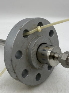 Pushna PII-1016-15 PSE Thermocouple w/ 10" Tapered Shank, 8" Backing Flange (New)