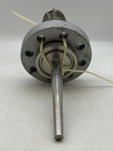 Pushna PII-1016-15 PSE Thermocouple w/ 10" Tapered Shank, 8" Backing Flange (New)