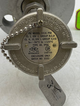 Load image into Gallery viewer, Pushna PII-1016-15 PSE Thermocouple w/ 10&quot; Tapered Shank, 7&quot; Backing Flange (New)