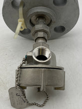 Load image into Gallery viewer, Pushna PII-1016-15 PSE Thermocouple w/ 10&quot; Tapered Shank, 7&quot; Backing Flange (New)