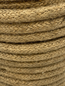 Braided Manila Lifeline Rope w/ Swivel Hook, Unknown Length (No Box)