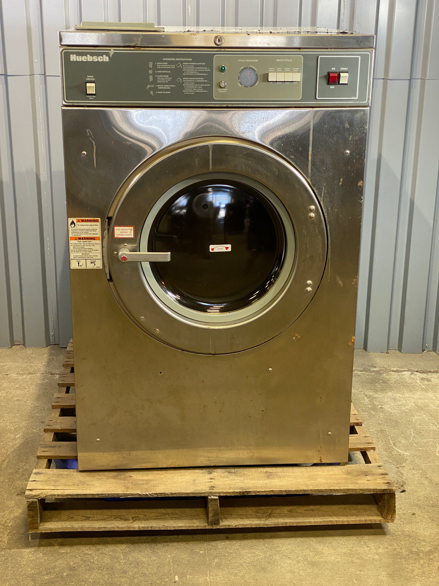 Commercial Front Load Washers - Huebsch