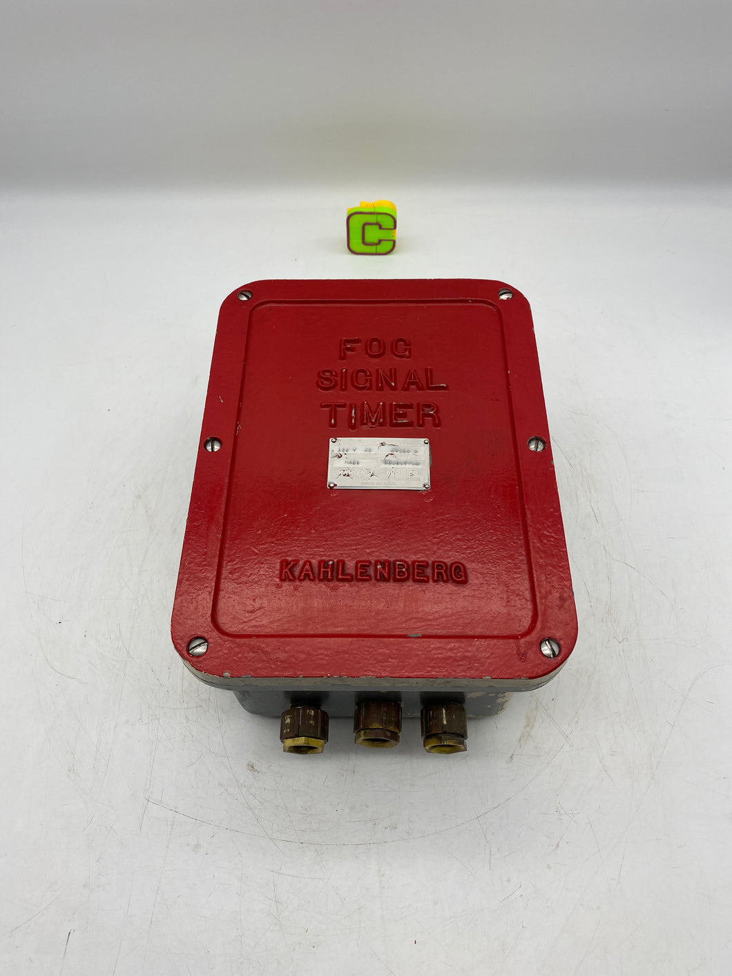 Kahlenberg M-411 Type 4-610D Fog Signal Timer, Size 120 VAC (Used)