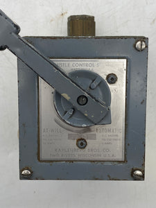 Kahlenberg M463 Whistle Control Switch, 115-230 VAC (Used)