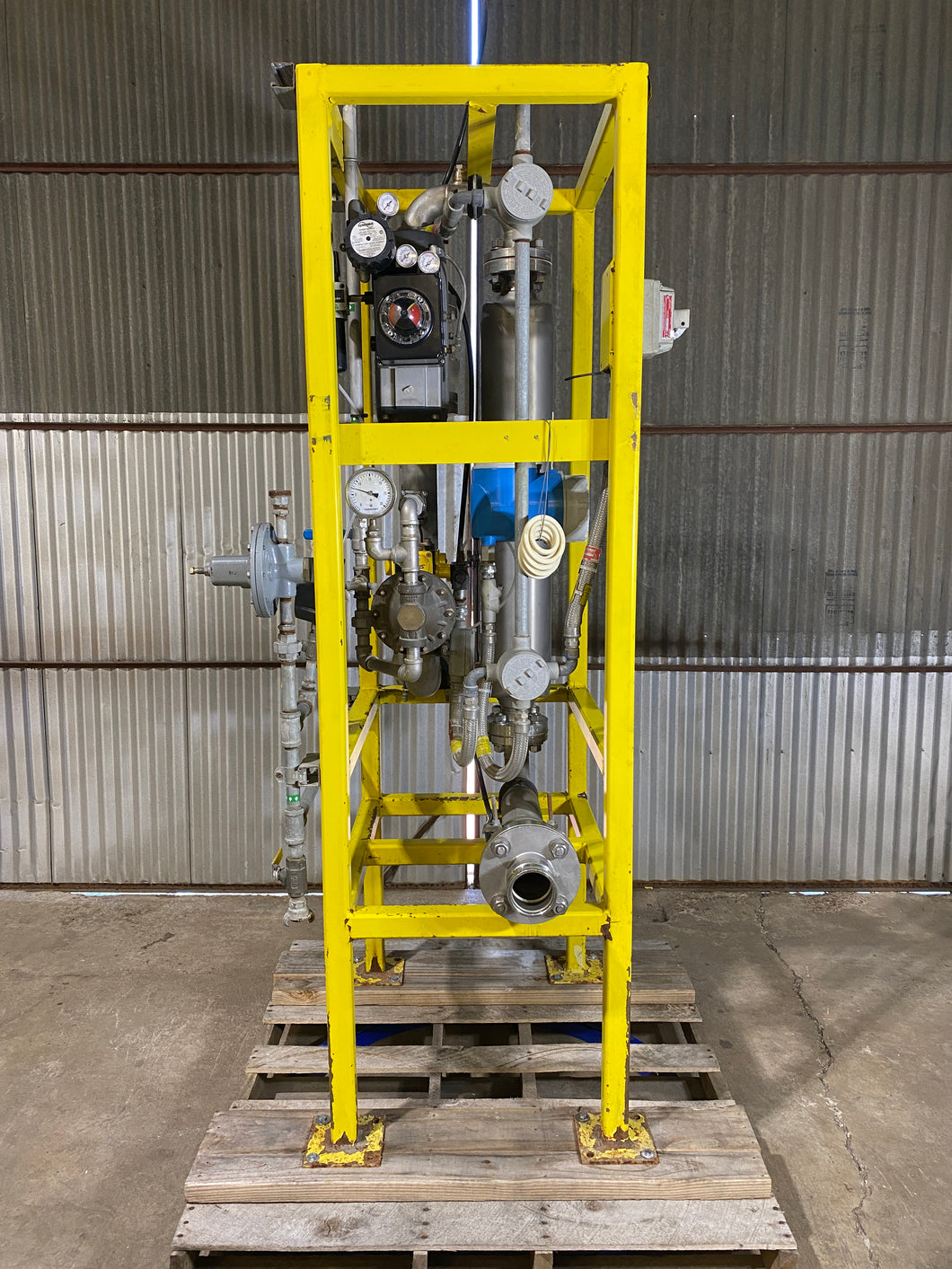 Endress Hauser 83S50-2F02/0 Promass 83S Flow Meter Skid Assembly (Used)