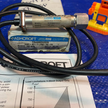 Load image into Gallery viewer, Ashcroft Pressure Transducer K1-7-F02-42-F2, Range: 200 PSIG (Used)