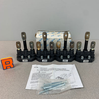 Eaton PAD3JD Plug-In Block, *Lot of (4) Blocks* (Open Box)